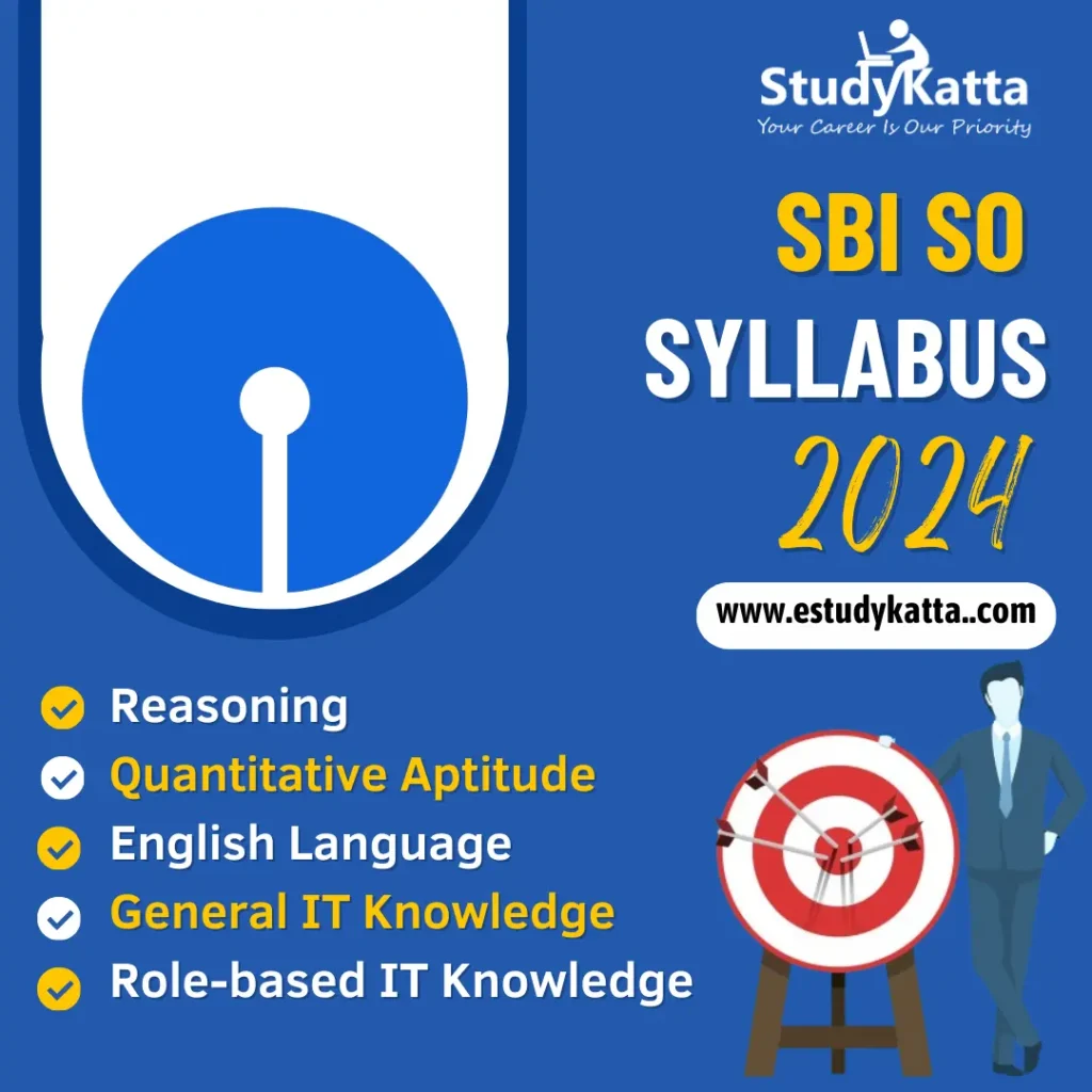 SBI SO Syllabus 2024 Download PDF SBI SO Syllabus